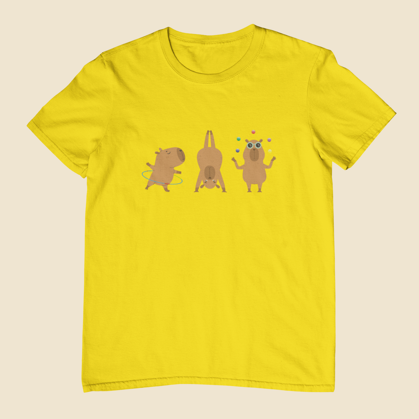 Camiseta Juvenil 10 a 16 anos Capivaras Solo