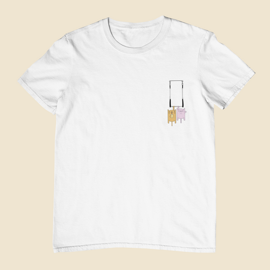 Camiseta Juvenil 10 a 16 anos Gatos Trapezistas