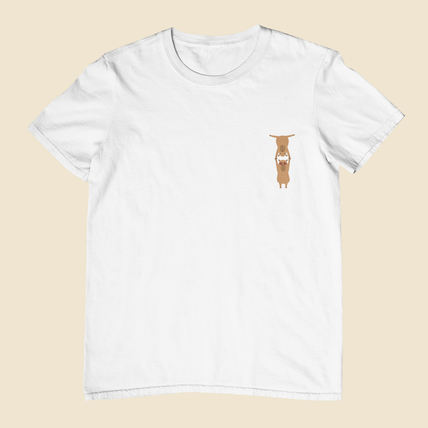 Camiseta Juvenil 10 a 16 anos Capivaras Mão a Mão