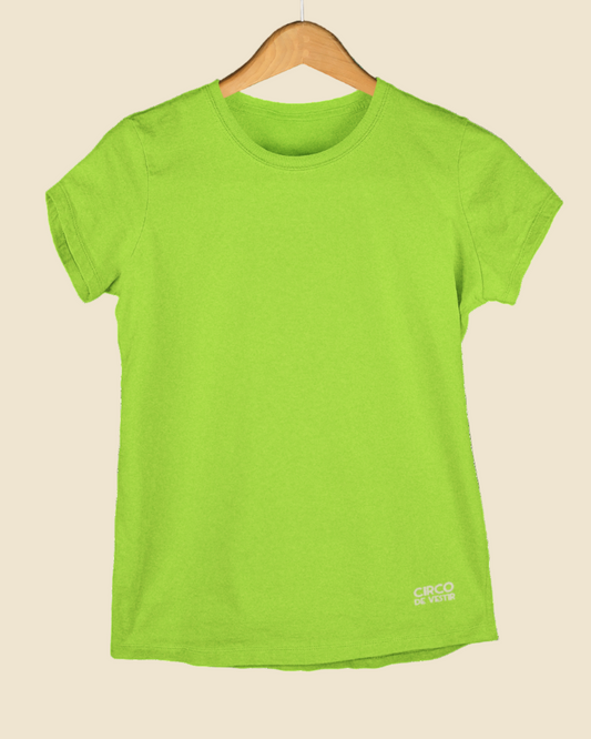 Camiseta Baby Look Tecido Liso