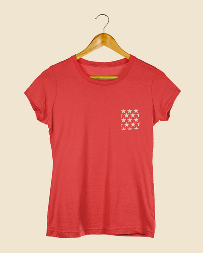 Camiseta Baby Look Estrela