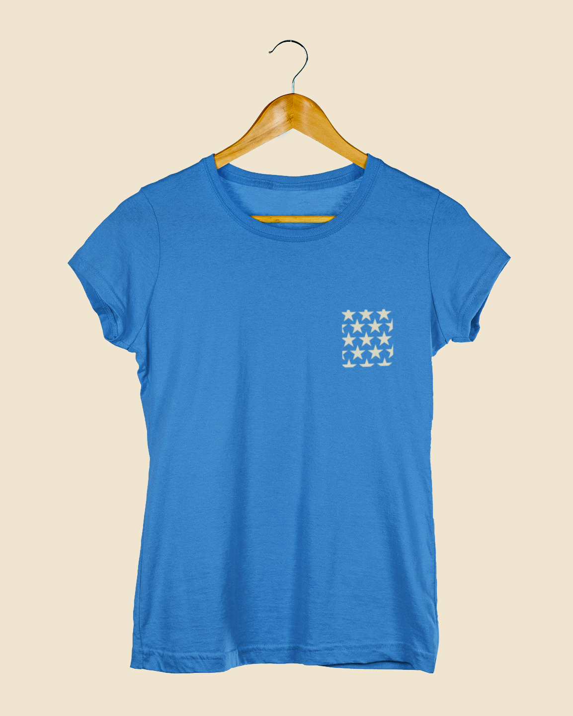 Camiseta Baby Look Estrela