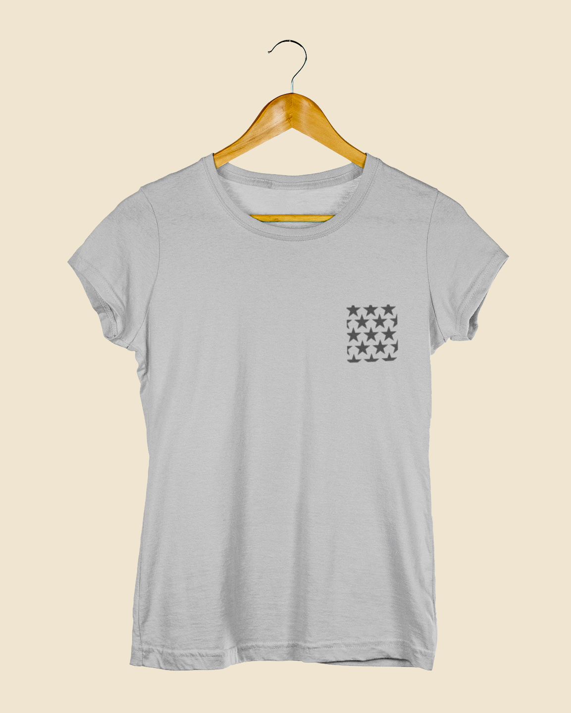 Camiseta Baby Look Estrela