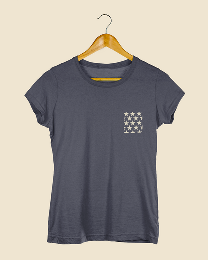 Camiseta Baby Look Estrela