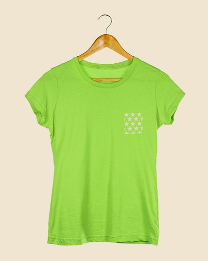 Camiseta Baby Look Estrela