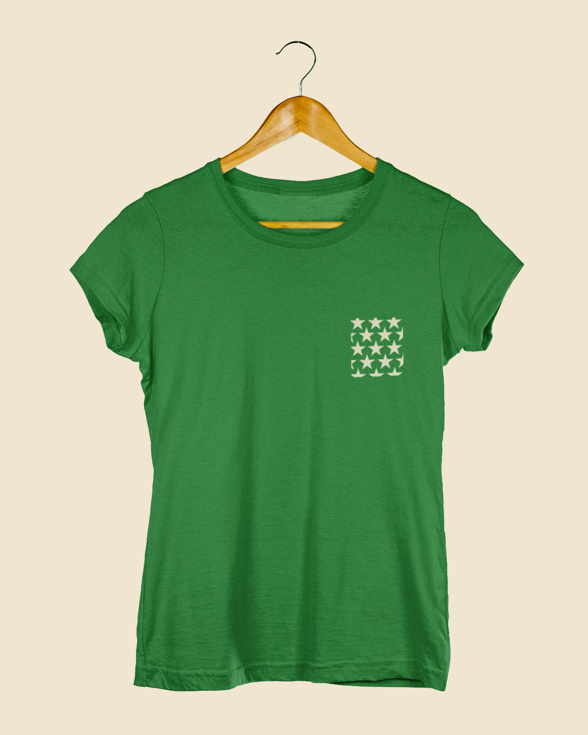 Camiseta Baby Look Estrela