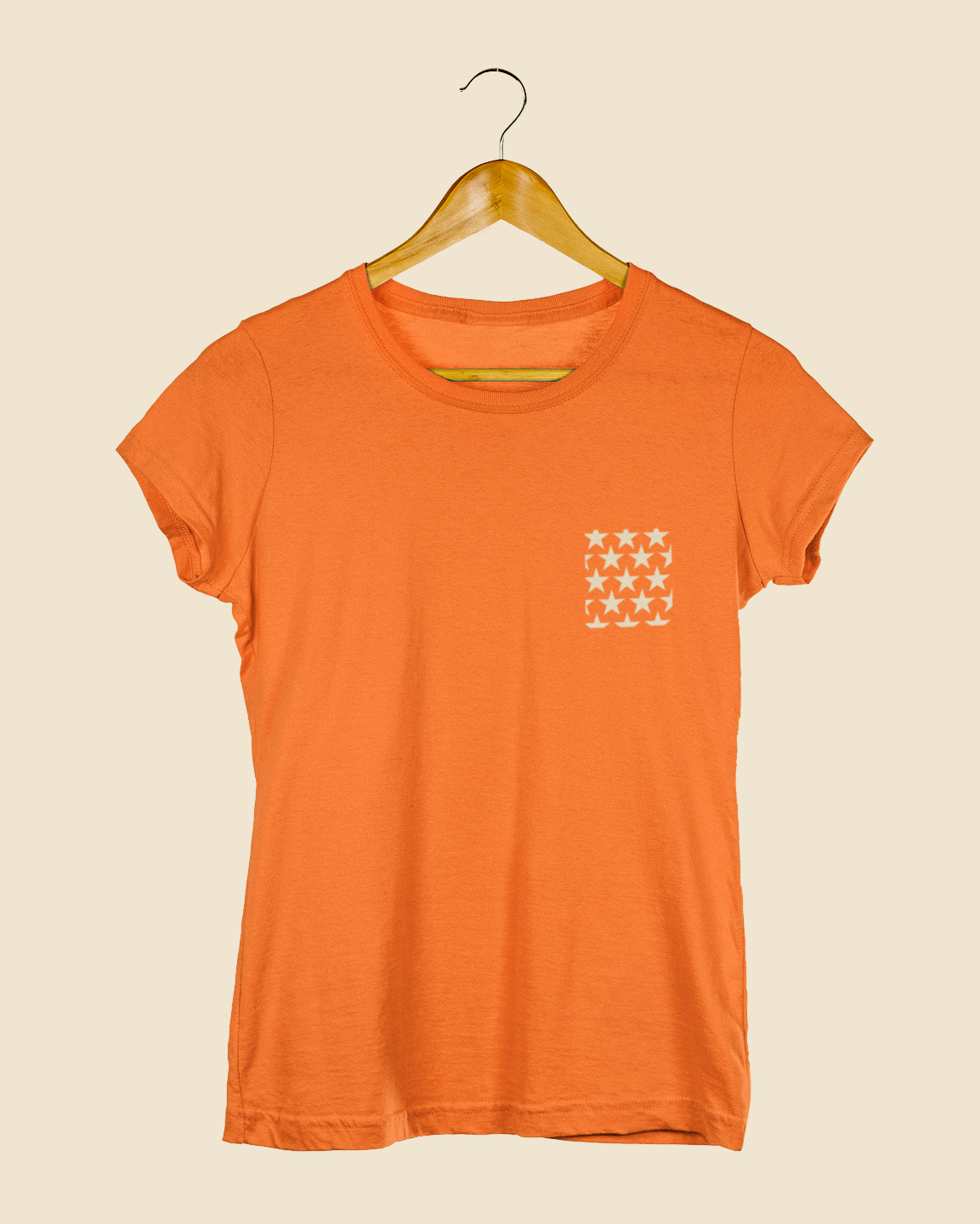 Camiseta Baby Look Estrela