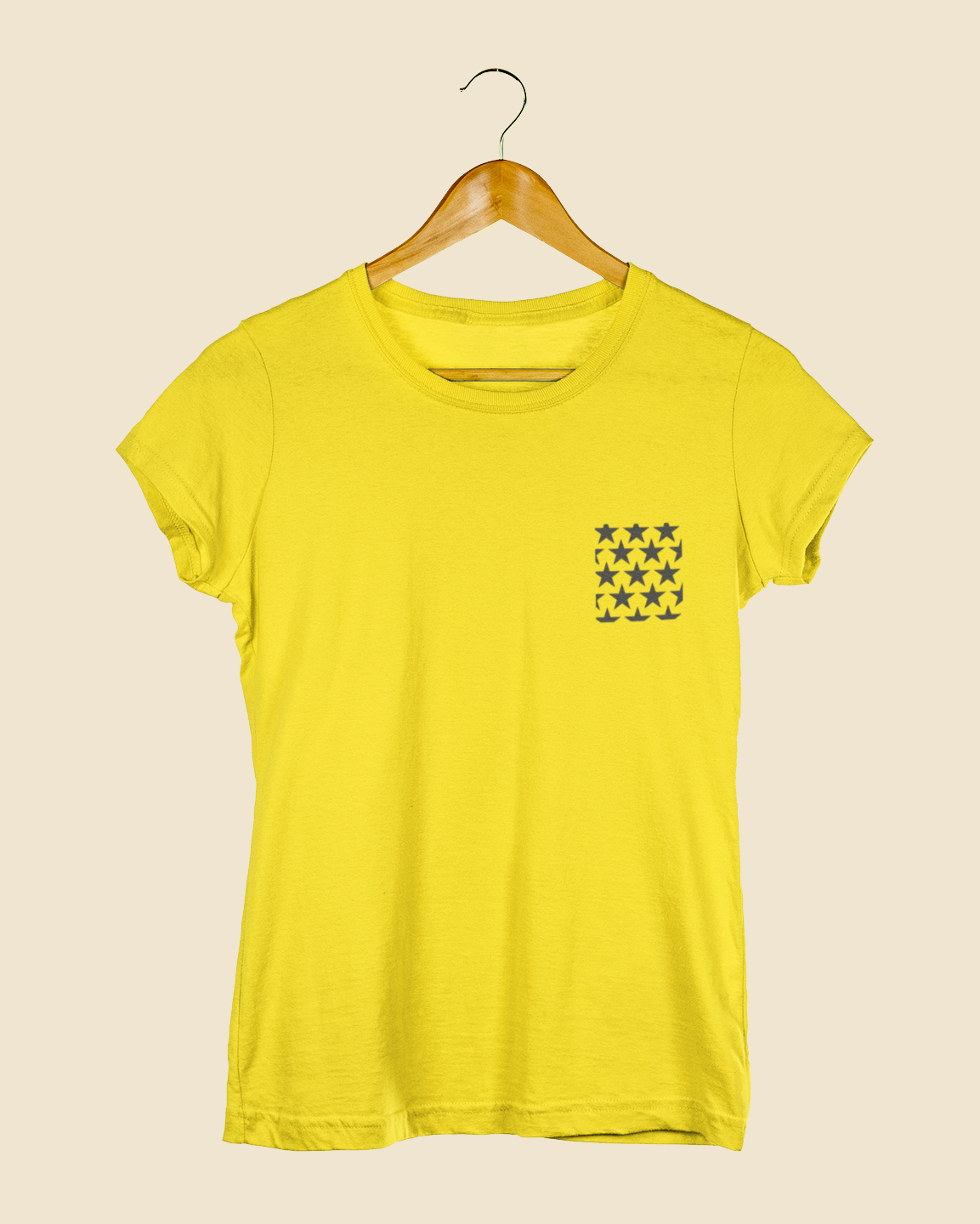 Camiseta Baby Look Estrela