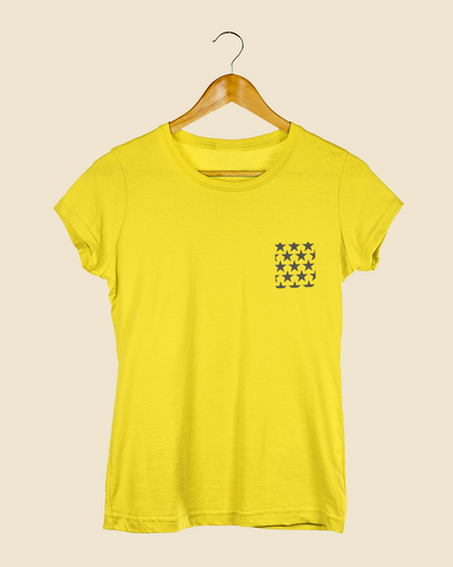 Camiseta Baby Look Estrela