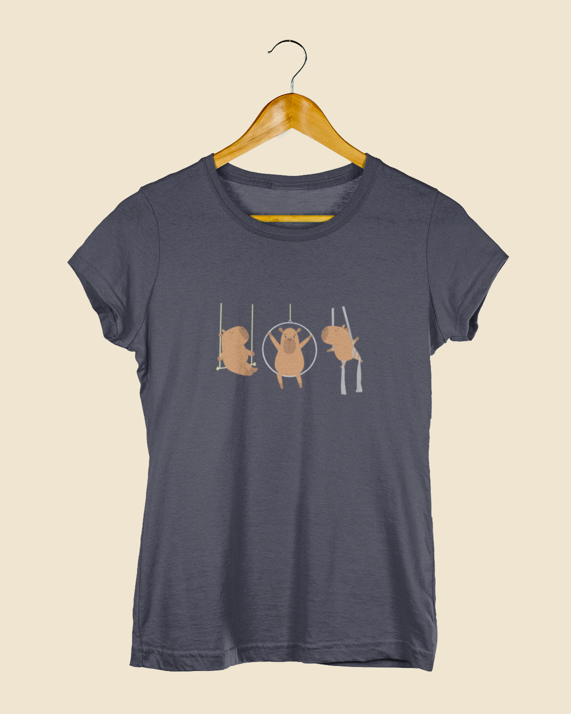 Camiseta Baby Look Capivaras Aéreos