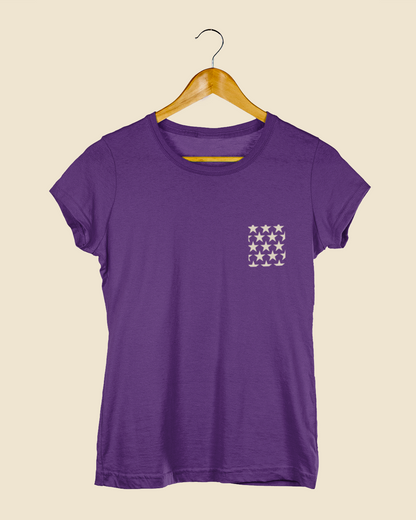 Camiseta Baby Look Estrela