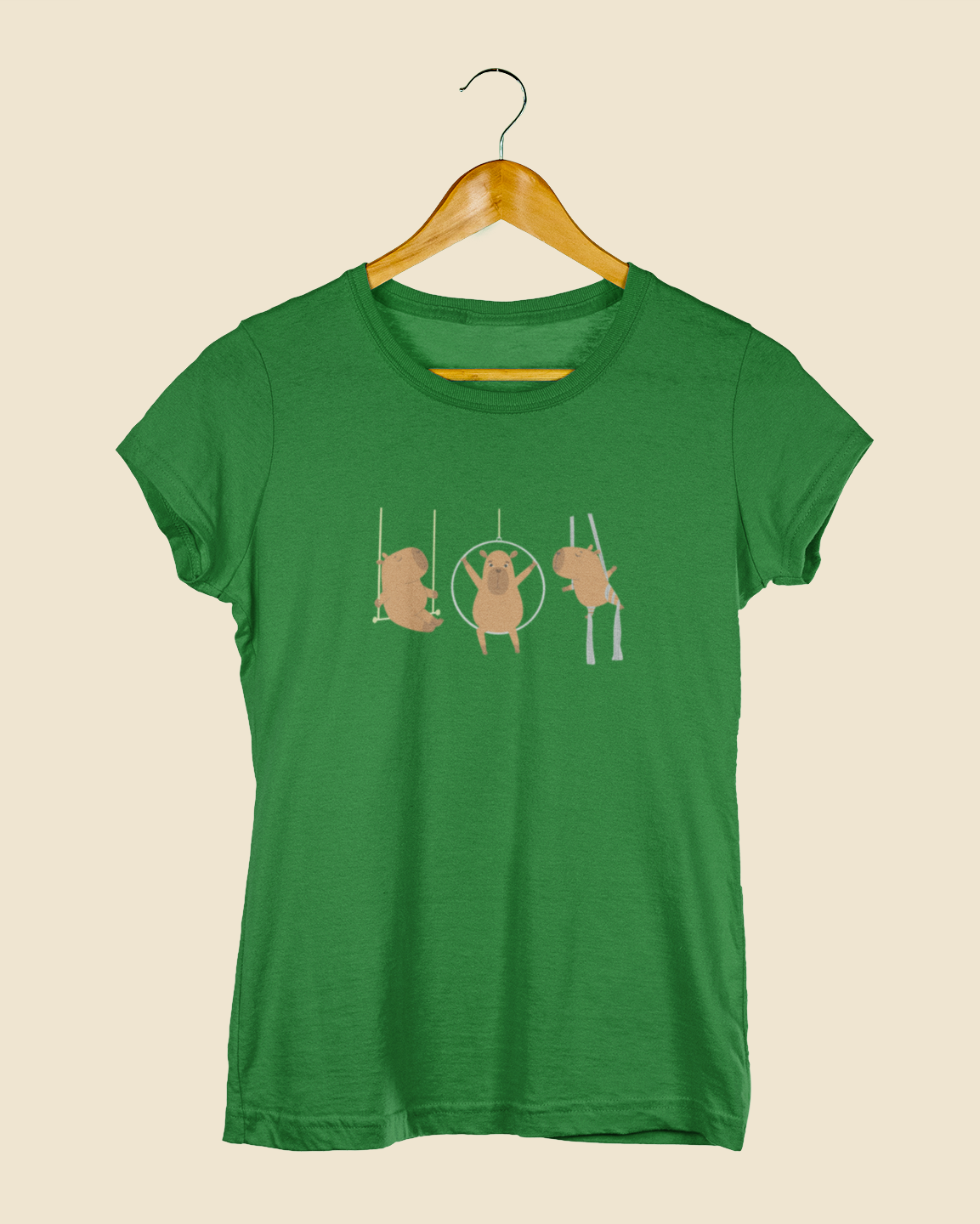 Camiseta Baby Look Capivaras Aéreos