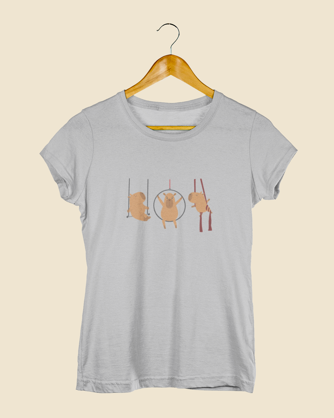 Camiseta Baby Look Capivaras Aéreos